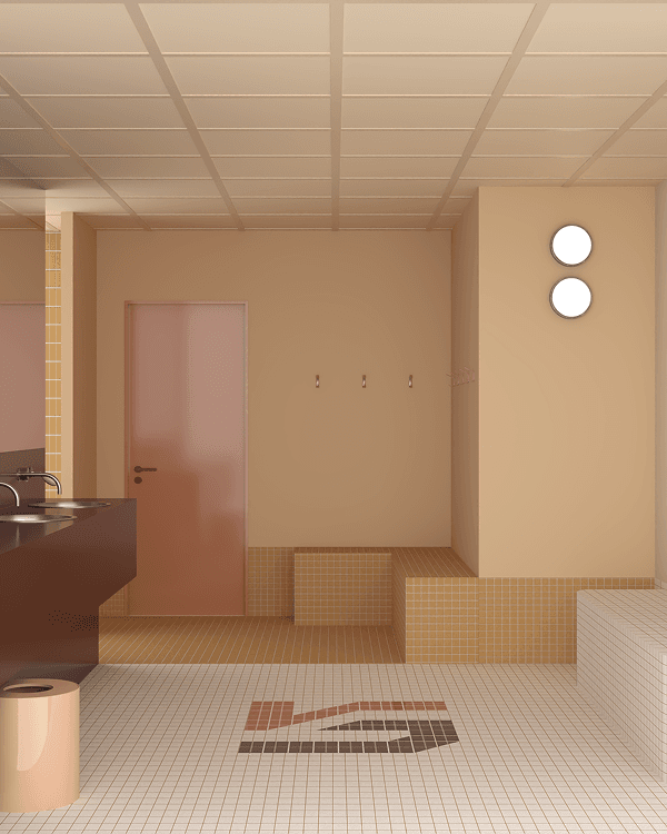 Vestiaires du club
